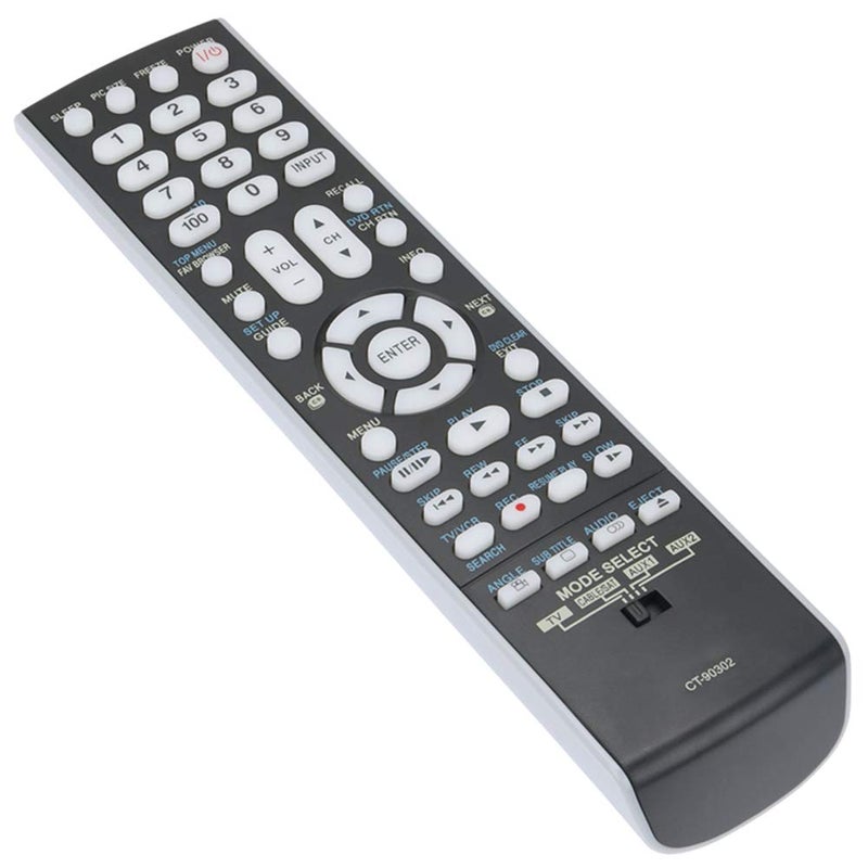 PERFASCIN New CT-90302 Remote fit for Toshiba HDTV LCD LED TV 37RV530U 42RV530U 46RV530U 52RV530U 42RV535U 46RV535U 52RV535U 46RV53CU 52RV53CU 26AV502U 32AV502U 37AV502U 52RV53U 46RV525U 40RV525U 37AV502R - Image 3